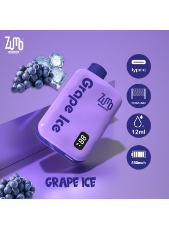 zumo 6000 Puffs Disposable Device GRAPE-ICE