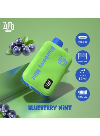 zumo 6000 Puffs Disposable Deviceblueberry-mint
