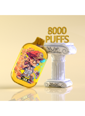 zumo 8000 Puffs disposable Device cartoon gummy bear