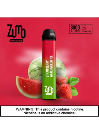 Zumo 3000 Puffs Disposable Device 7ml Strawberry Watermelon Ice