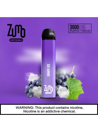 Zumo 3000 Puffs Disposable Device 7ml Grape Ice