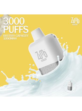 ZUMO 3000 Puffs Disposable Device white-gummy-bear-2