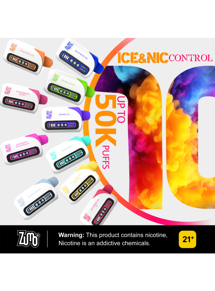 Best Zumo Controller Smart Vape Adjustable Ice & Nic Levels